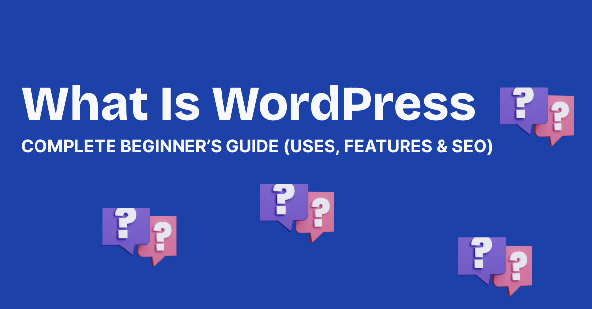 what is wordpress what is wordpress