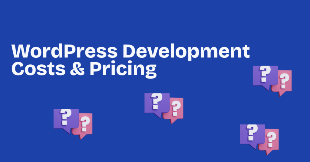 wordpress development costs pricing