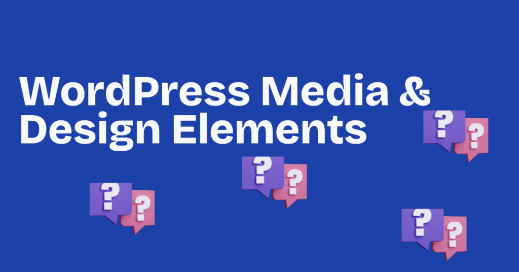 wordpress media design elements wordpress media design elements